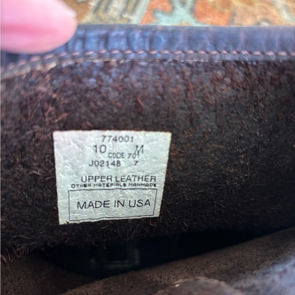 Frye Engineer 12R Women’s In Brown Leather Size 10 - Picture 7 of 8